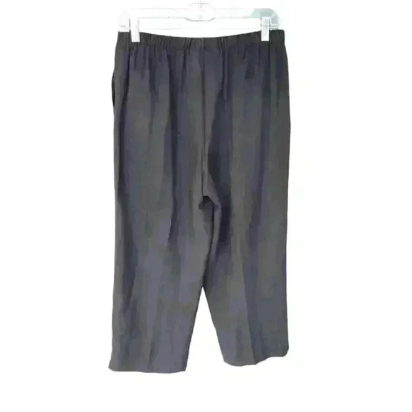Pineapple Moon Black Silk Pants - Picture 1 of 3